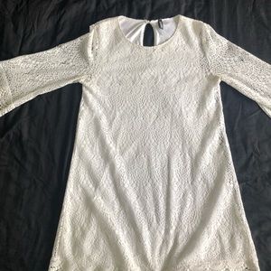H&M white lace dress
